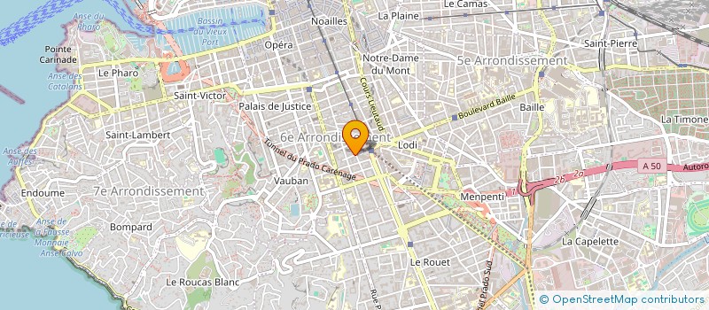 localisation de l'entreprise AMAC à MARSEILLE