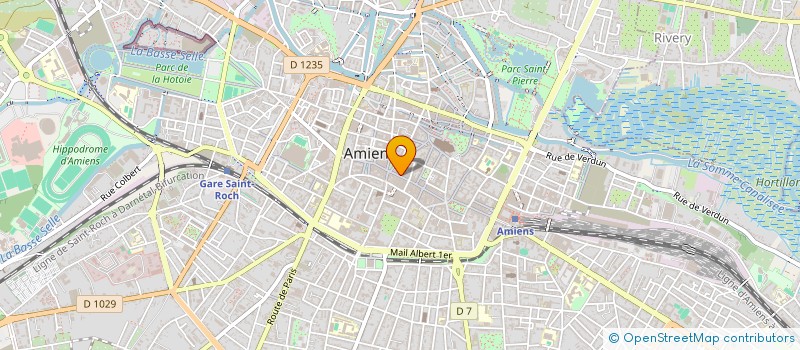 localisation de l'entreprise AMACASA à AMIENS