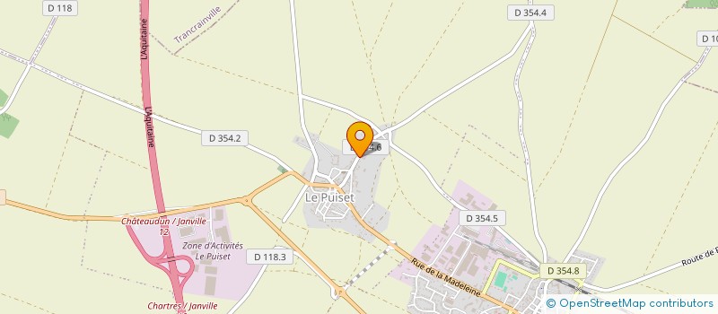 localisation de l'entreprise AMACE RENOVATION à JANVILLE-EN-BEAUCE