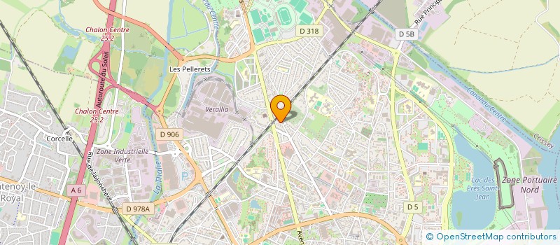 localisation de l'entreprise AMACELZON à CHALON-SUR-SAONE