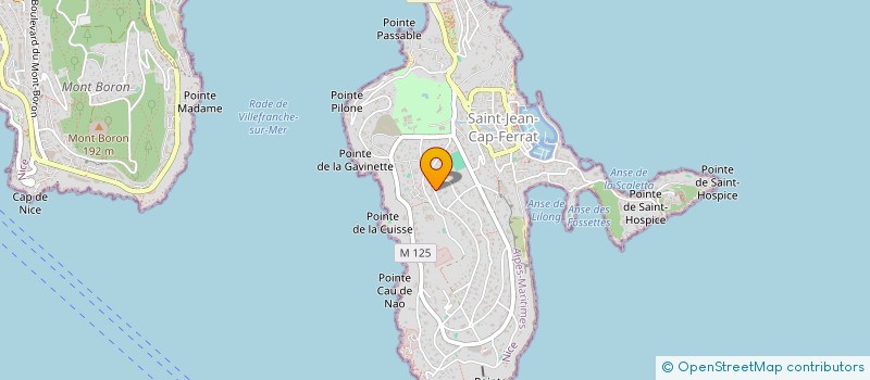 localisation de l'entreprise AMACLACAS  SAINT-JEAN-CAP-FERRAT