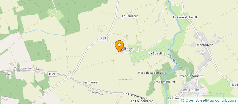 localisation de l'entreprise AMACLE'ROSES, L'ASSOCIATION DE MAMANS TREKKEUSES à TAUXIGNY-SAINT-BAULD