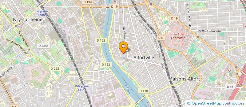 localisation de l'entreprise AMACO FRANCE à ALFORTVILLE