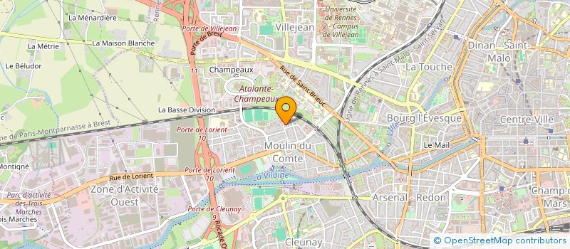 localisation de l'entreprise AMACOR  RENNES