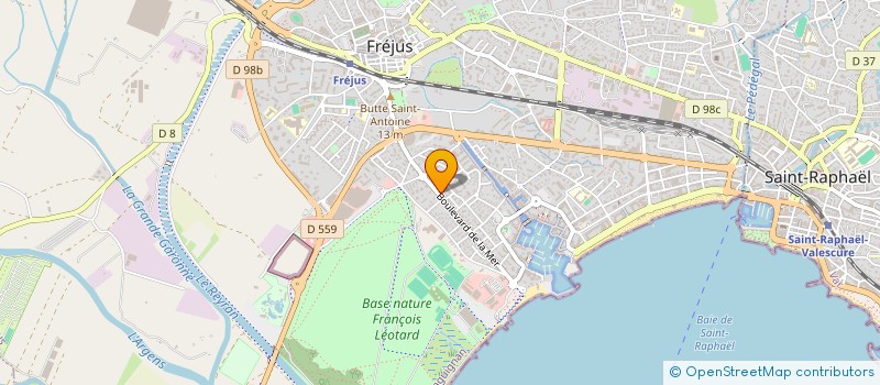 localisation de l'entreprise AMAD INVEST à FREJUS