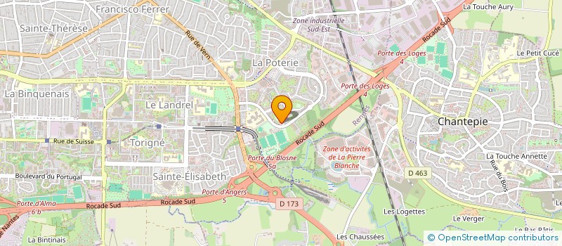 localisation de l'entreprise AMADACA MUSIQUE à RENNES