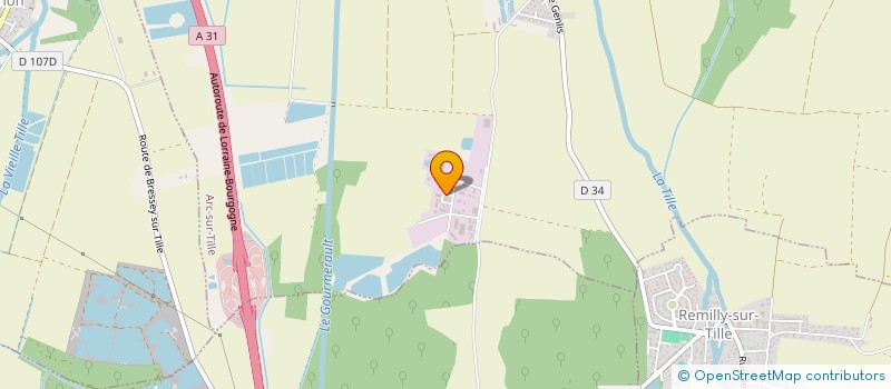 localisation de l'entreprise AMADANO  ARC-SUR-TILLE