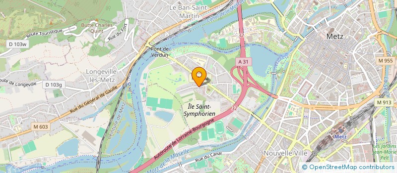 localisation de l'entreprise AMADAR INVEST  LONGEVILLE-LES-METZ