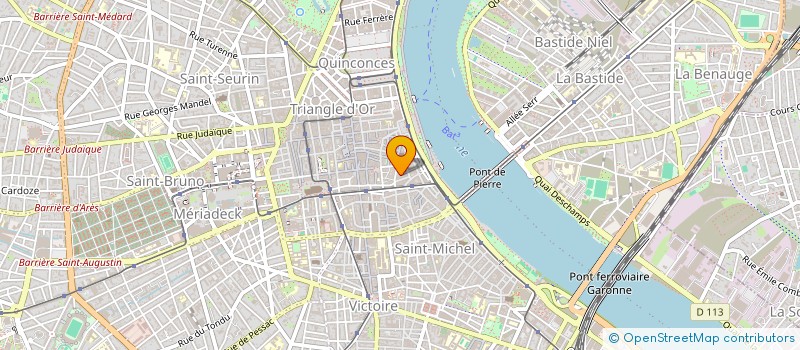 localisation de l'entreprise AMADEUS à BORDEAUX