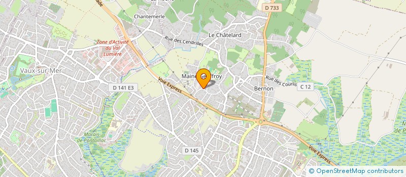 localisation de l'entreprise AMADEUS  ROYAN