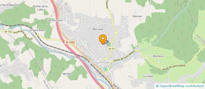 localisation de l'entreprise AMADEUS CAPITAL  SAINT-JUST-SAINT-RAMBERT