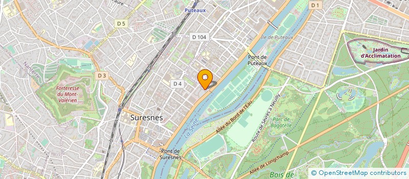 localisation de l'entreprise AMADEUS INTERNATIONAL à SURESNES