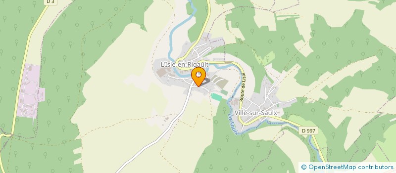localisation de l'entreprise AMADEUS PIANOS  L'ISLE-EN-RIGAULT