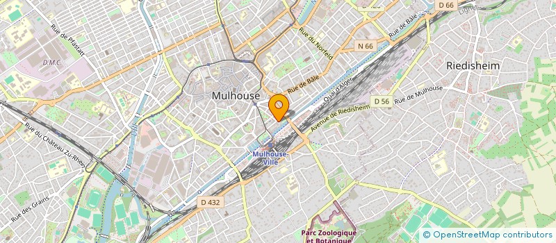 localisation de l'entreprise AMADEUS SARL à MULHOUSE