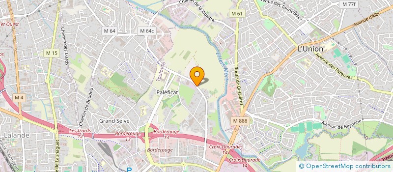 localisation de l'entreprise AMADIO DESSALLE à TOULOUSE