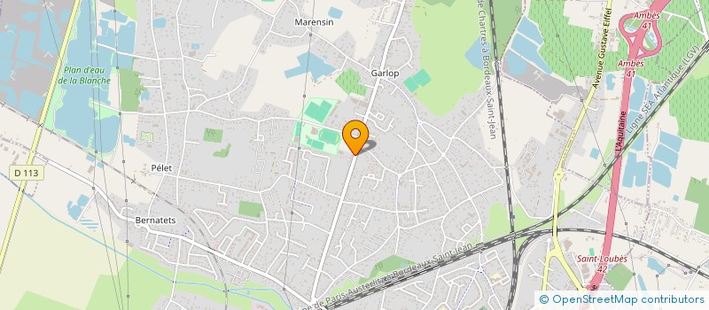 localisation de l'entreprise AMAE ENERGIES  AMBARES-ET-LAGRAVE