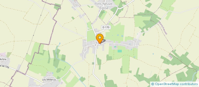 localisation de l'entreprise AMAE EVENEMENTIEL  TILLY