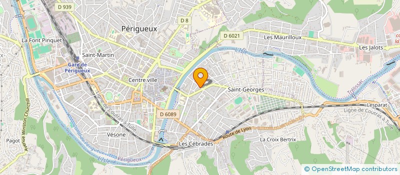 localisation de l'entreprise AMAEO à PERIGUEUX