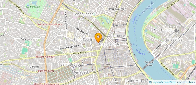 localisation de l'entreprise AMAF CAPITAL à BORDEAUX