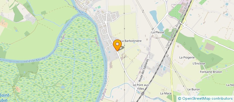 localisation de l'entreprise AMAFI  ECOUFLANT