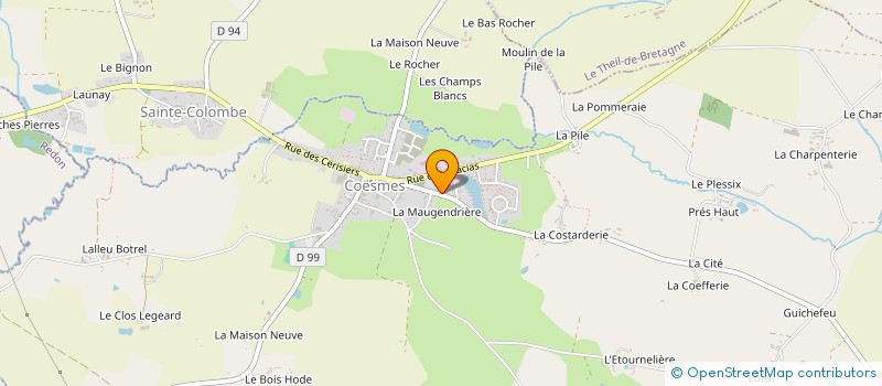 localisation de l'entreprise AMAFLORE COACHING  COESMES