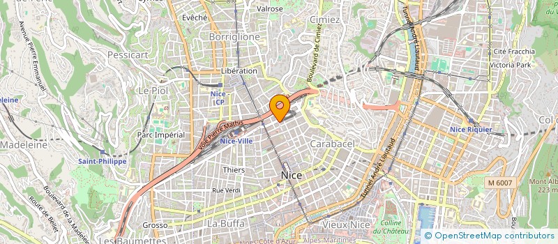 localisation de l'entreprise AMAG à NICE