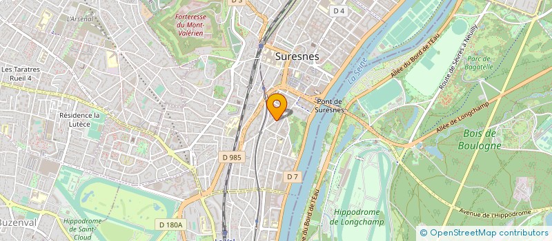 localisation de l'entreprise AMAG FRANCE SARL à SURESNES