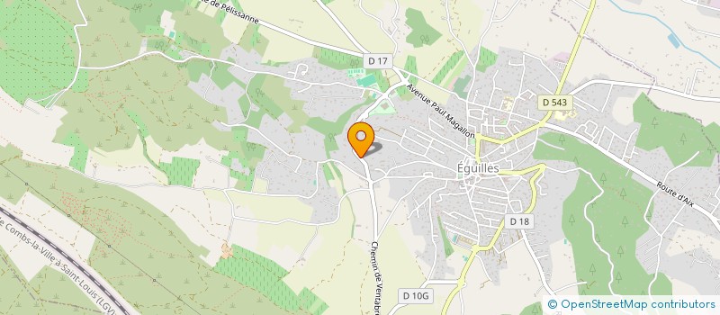 localisation de l'entreprise AMAGAB à EGUILLES