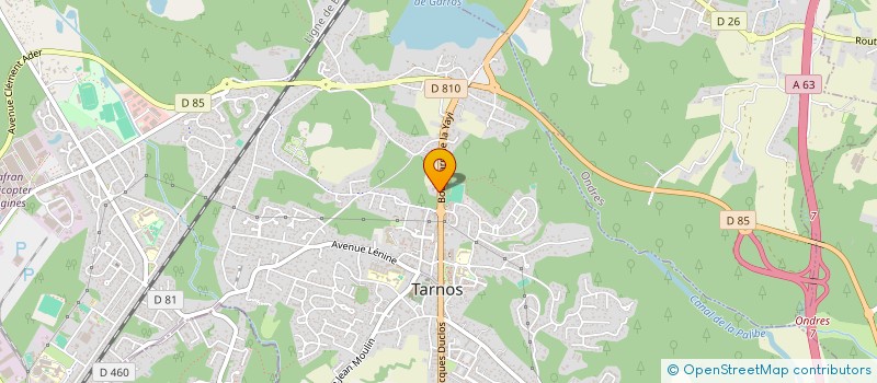 localisation de l'entreprise AMAGUIT à TARNOS