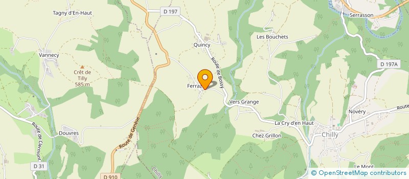 localisation de l'entreprise AMAHO  CHILLY