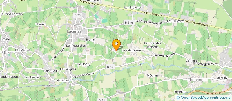 localisation de l'entreprise AMAHORO  GLEIZE