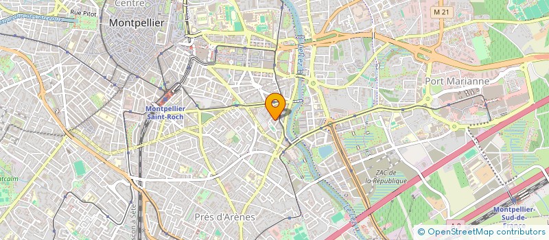 localisation de l'entreprise AMAI à MONTPELLIER