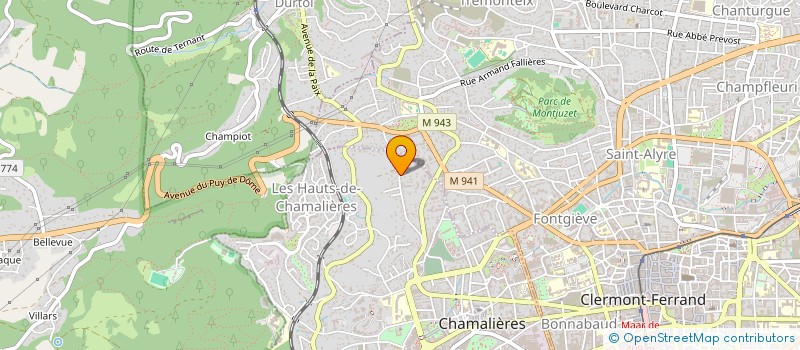 localisation de l'entreprise AMAI ASSOCIATION MAYOTTE AUVERGNE INSERTION à DEMBENI