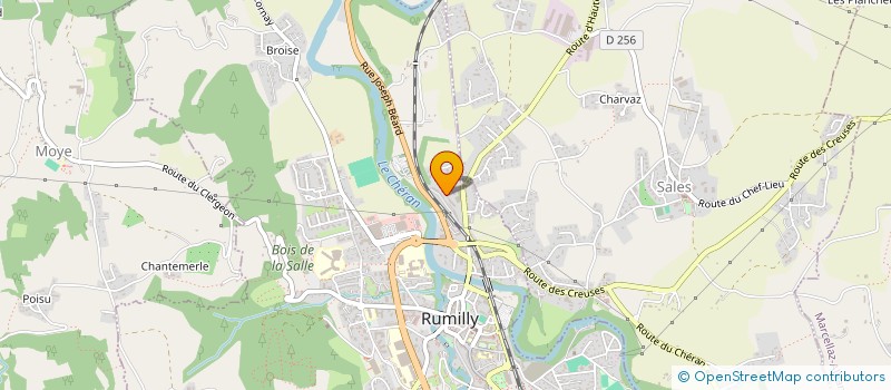 localisation de l'entreprise AMAILIA  RUMILLY