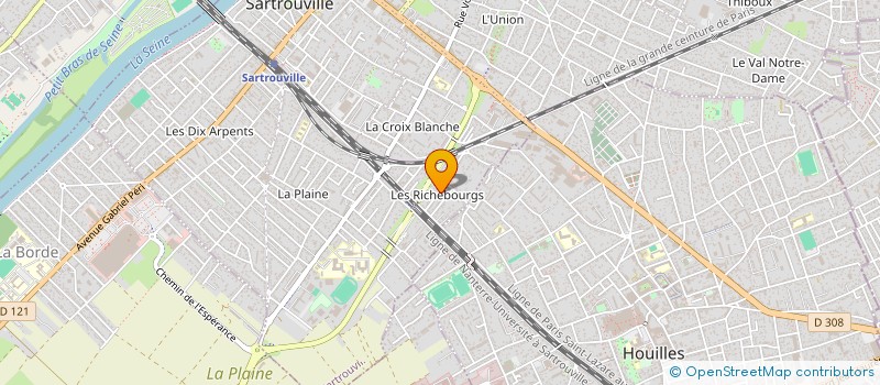 localisation de l'entreprise AMAITIS à SARTROUVILLE
