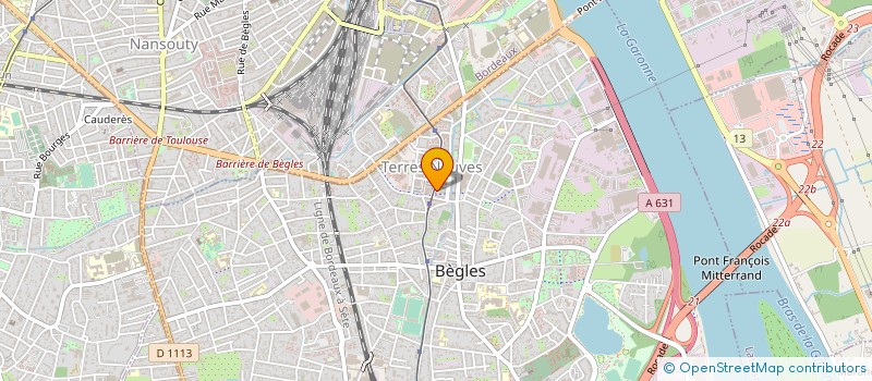 localisation de l'entreprise AMAJACA à BEGLES