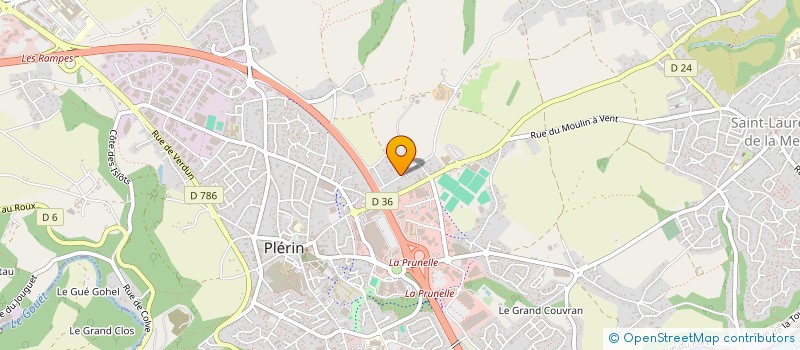 localisation de l'entreprise AMAJUL  PLERIN