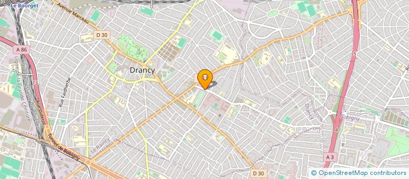 localisation de l'entreprise AMAL à DRANCY