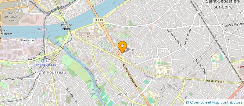 localisation de l'entreprise AMAL  NANTES