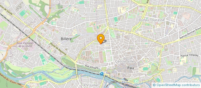 localisation de l'entreprise AMAL 64 à PAU