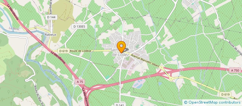 localisation de l'entreprise AMAL AGRI  SAINT-ANDRE-DE-SANGONIS