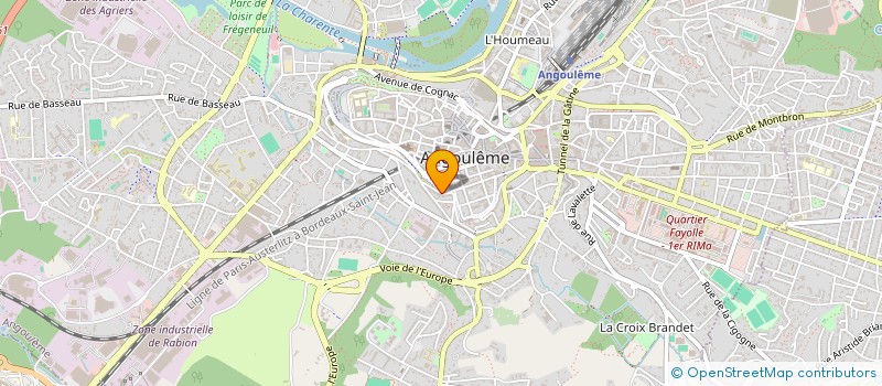 localisation de l'entreprise AMALEX à ANGOULEME