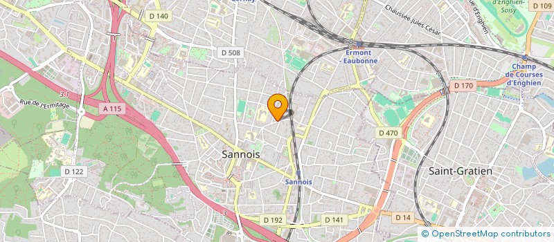 localisation de l'entreprise AMALFA  SANNOIS