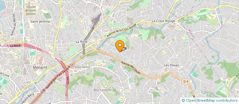 localisation de l'entreprise AMALFI à MARSEILLE