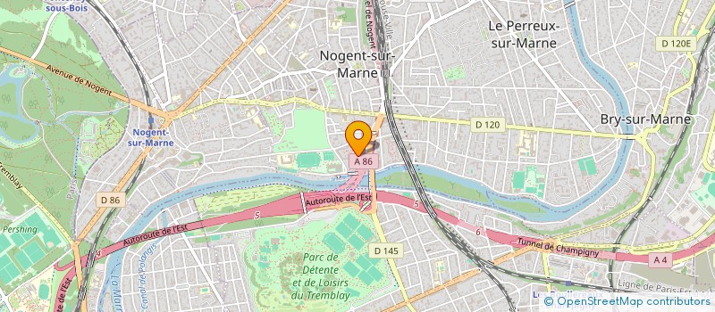 localisation de l'entreprise AMALFI à NOGENT-SUR-MARNE