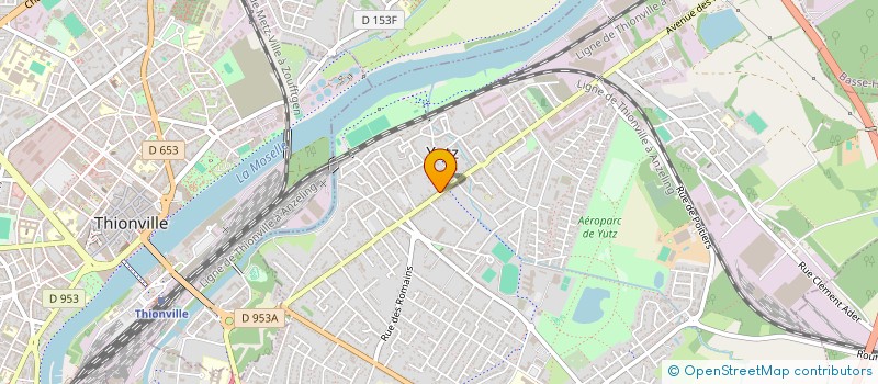 localisation de l'entreprise AMALGA ET CO à YUTZ