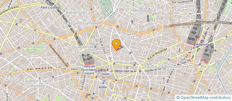 localisation de l'entreprise AMALGAME à PARIS