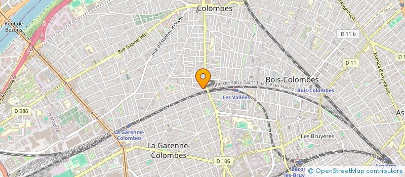 localisation de l'entreprise AMALGAME à COLOMBES