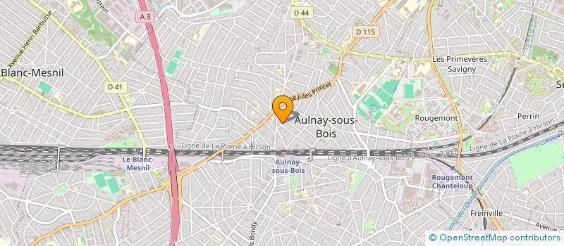 localisation de l'entreprise AMALGI à AULNAY-SOUS-BOIS