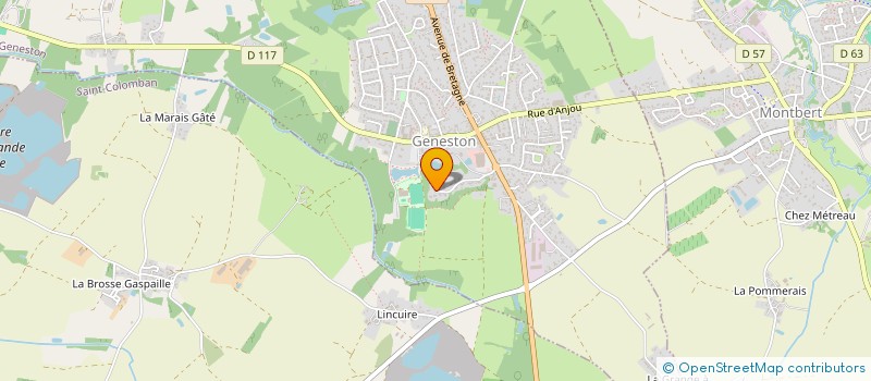 localisation de l'entreprise AMALIA  GENESTON